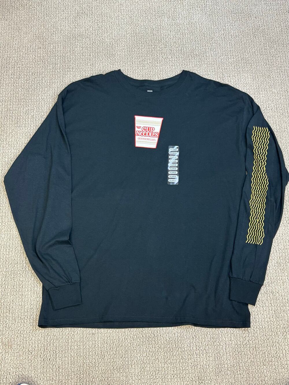 Nissin Cup Noodle LS Tee - Size XL - Brand New